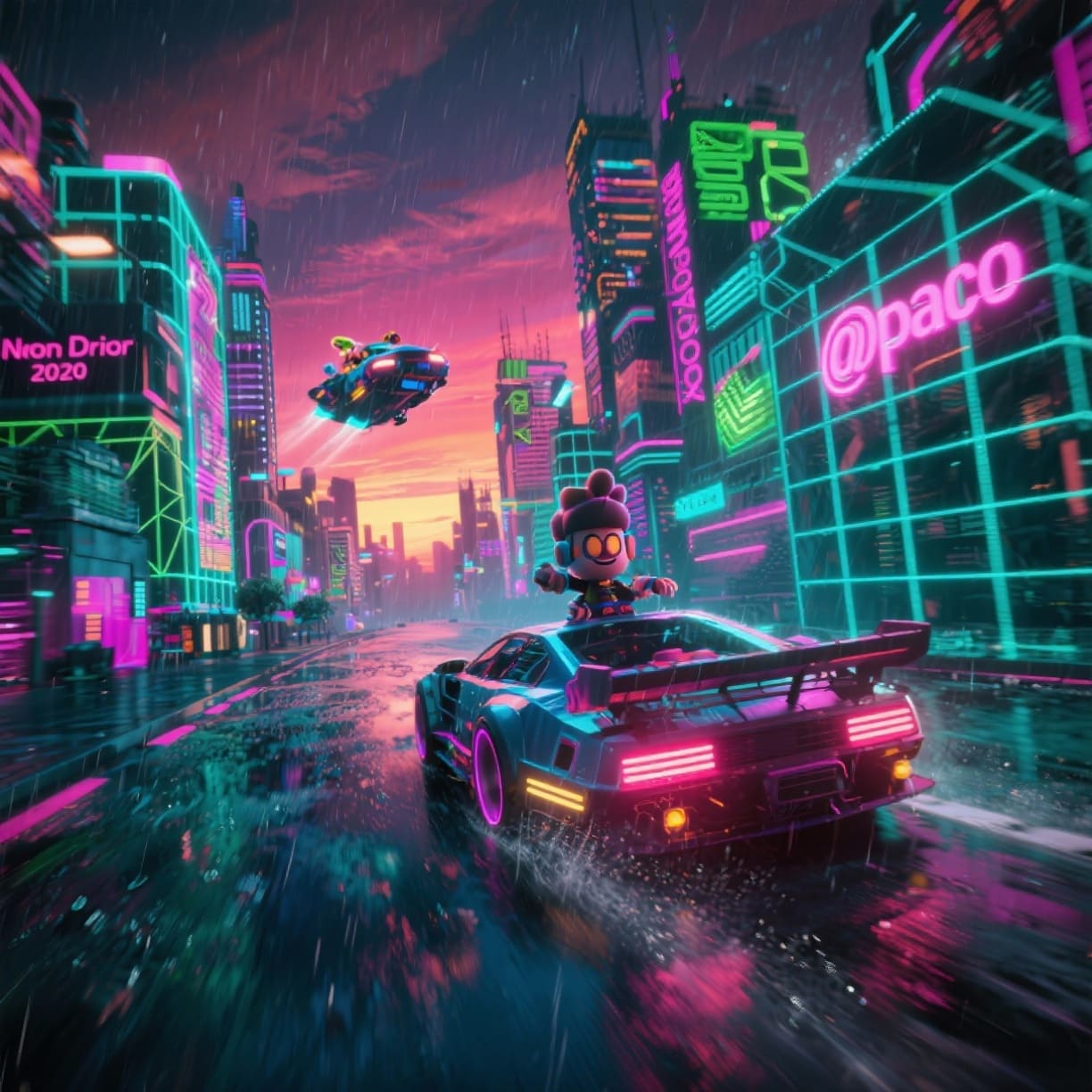 Neon Drift 2099